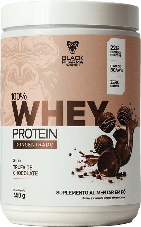 Whey 450 g, sabor trufa de chocolate